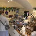 Isobel roams around the English Heritage shop, A Trip to Landguard Fort, Felixstowe, Suffolk - 16th October 2022