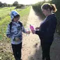 Harry gets a water refill, A Few Hours at Alton Water, Stutton, Suffolk - 22nd October 2022