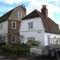 John Constable's first studio, right, A Postcard from Flatford and Dedham, Suffolk and Essex, 9th November 2022