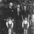 Trevor with parents and younger brothers, The Grandad Archive, Various Locations - 7th January 2023