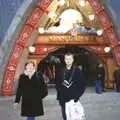 Sis and Nosher at Santa Park in November 1999, The Grandad Archive, Various Locations - 7th January 2023