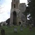 The two towers of Wymondham Abbey, A Postcard from Wymondham, Norfolk - 26th January 2023