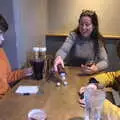 Suzanne throws the dice, Cameraphone Catch-up and a B-17 Crash, Brome, Suffolk - 4th February 2023