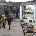 We head into Newgrange visitors' centre, Blackrock North and Newgrange, County Louth, Ireland - 16th February 2023