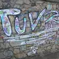 Colourful graffiti lettering, The Dead Zoo, Dublin, Ireland - 17th February 2023