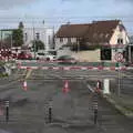 The junction onto Strand Road is closed off, The Dead Zoo, Dublin, Ireland - 17th February 2023