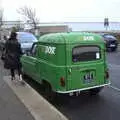 A cool 1987 Renault 4 post van on Idrone Terrace, The End of the Breffni, Blackrock, Dublin - 18th February 2023