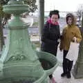 Evelyn finds something amusing, The End of the Breffni, Blackrock, Dublin - 18th February 2023