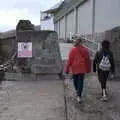 Isobel and Evelyn roam around, The End of the Breffni, Blackrock, Dublin - 18th February 2023