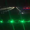 Funky disco runway lights, The End of the Breffni, Blackrock, Dublin - 18th February 2023