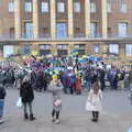 There's a big Ukraine protest outside City Hall, We Are Detectorists, and a Trip to the Market, Norwich - 25th February 2023