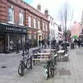 Pottergate - now largely pedestrianised, We Are Detectorists, and a Trip to the Market, Norwich - 25th February 2023