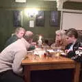 Some furious quizzing occurs, Guys, Dolls, and a Snow Day, Brome, Suffolk - 11th March 2023