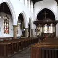 The light and airy nave of St. Mary's, Diss, The Lost Pubs of Diss, Norfolk - 26th April 2023