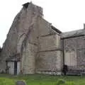 St. Mary's missing tower, which collapsed in 1730, Pizza at the Village Hall, Brome, Suffolk - 30th April 2023