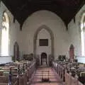 A Saxon-style door in a blocked arch, Pizza at the Village Hall, Brome, Suffolk - 30th April 2023