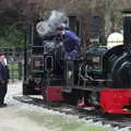 Gwynedd gets ready to return to the sheds, The Heritage Steam Gala, Bressingham Steam Museum, Norfolk - 1st May 2023