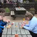 Harry gives us a Vulcan salute, A Coronation Camping Picnic, Kelling Heath, Norfolk - 6th May 2023