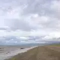 Snettisham beach on a windy day, Camping on the Edge at Snettisham Beach, Norfolk - 28th August 2023