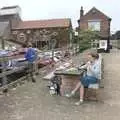 We have a picnic by the river, Fred and the SYWO at Snape Maltings, Snape, Suffolk - 3rd September 2023