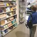 Harry looks at games in the fancy home shop, Fred and the SYWO at Snape Maltings, Snape, Suffolk - 3rd September 2023