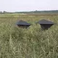 Curious metal constructions in the marshes, Fred and the SYWO at Snape Maltings, Snape, Suffolk - 3rd September 2023
