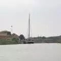 There's a very high tide on the river, Fred and the SYWO at Snape Maltings, Snape, Suffolk - 3rd September 2023