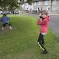 Harry does some moves out on the grass, A Day in Blackrock North, County Louth, Ireland - 7th October 2023