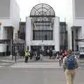 Isobel heads over to Terminal One, A Day in Blackrock North, County Louth, Ireland - 7th October 2023