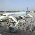 An Air Transat A320-neo is on stand, A Day in Blackrock North, County Louth, Ireland - 7th October 2023