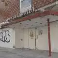The derelict Imperial Hotel on Georgiou Papanikolaou, The Cats of Rhodes, Ρόδος, Greece - 24th October 2023