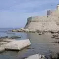 A view of St. Nicholas fort, The Cats of Rhodes, Ρόδος, Greece - 24th October 2023