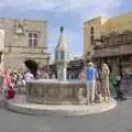 A fountain in the old town, The Cats of Rhodes, Ρόδος, Greece - 24th October 2023