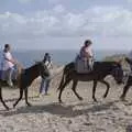 Another donkey group heads up the hill, A Trip to Lindos and More Cats of Rhodes, Ρόδος και Λίνδος, Greece - 28th October 2023