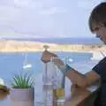 Harry plays around with his ice, A Trip to Lindos and More Cats of Rhodes, Ρόδος και Λίνδος, Greece - 28th October 2023