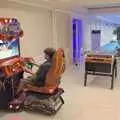 Fred does a racing game, A Trip to Lindos and More Cats of Rhodes, Ρόδος και Λίνδος, Greece - 28th October 2023