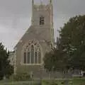 St. John the Baptist at Garboldisham, Painting the Set at the Village Hall, Garboldisham, Norfolk - 8th November 2023