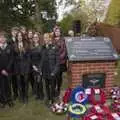 Fred and the Hartismere posse, A B-17 Memorial, The Oaksmere Hotel, Brome, Suffolk - 10th November 2023