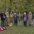 Another group photo, A B-17 Memorial, The Oaksmere Hotel, Brome, Suffolk - 10th November 2023