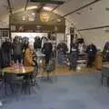 The visitors listen to an introduction, A B-17 Memorial, The Oaksmere Hotel, Brome, Suffolk - 10th November 2023