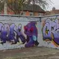 Something like an evil Sonic the Hedgehog, The Graffiti of HMSO and Anglia Square, Coslany, Norwich - 22nd November 2023