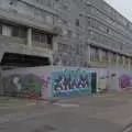 Back at the HSMO building, The Graffiti of HMSO and Anglia Square, Coslany, Norwich - 22nd November 2023