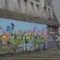 Fresh graffiti on the HSMO building, The Graffiti of HMSO and Anglia Square, Coslany, Norwich - 22nd November 2023