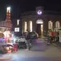 Looking up to The Bank, The Christmas Lights Switch On, Eye, Suffolk - 1st December 2023