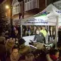 A Park Radio DJ plays some tunes, The Christmas Lights Switch On, Eye, Suffolk - 1st December 2023