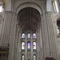 The Milennium window, and the north transept, A Tour of the Cathedral, Norwich, Norfolk - 2nd December 2023