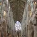 Looking west along the nave, A Tour of the Cathedral, Norwich, Norfolk - 2nd December 2023