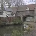 Classic view of Pull's Ferry and the C12th slipway, A Tour of the Cathedral, Norwich, Norfolk - 2nd December 2023