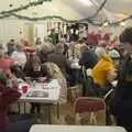 Fred roams around, Christmas Music with the GSB, Gislingham, Suffolk - 15th December 2023