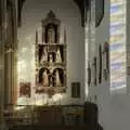Light plays on the walls of St. Mary's, A February Miscellany, Diss and Woodbridge, Suffolk - 3rd February 2024